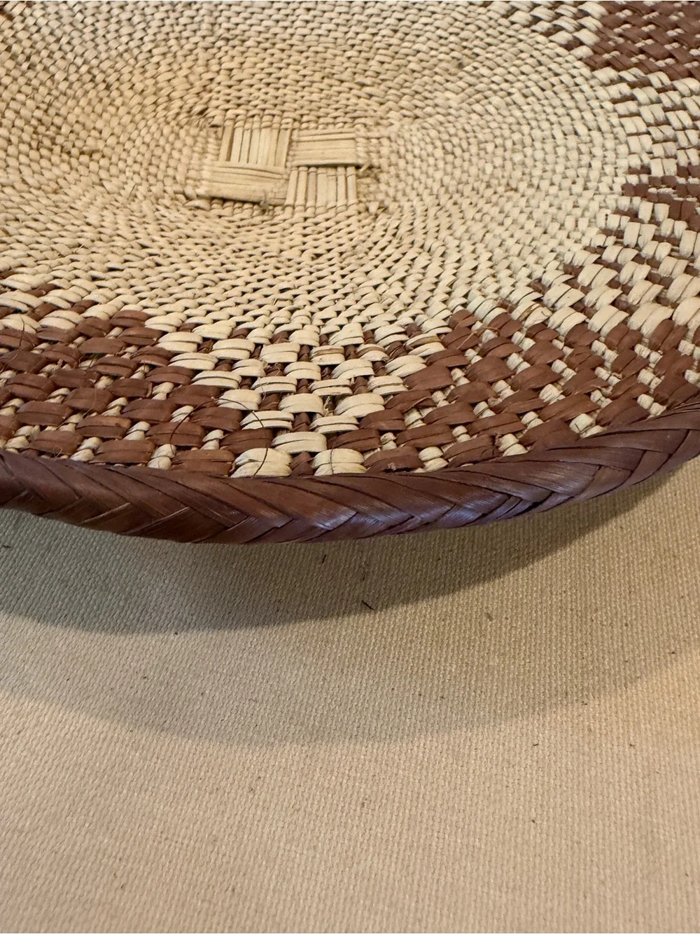 NEW Africa Woven Basket. Made by the Binga people of Zambia/Zimbabwe